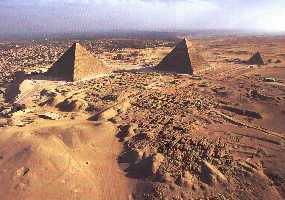 Die Pyramiden von Gizeh